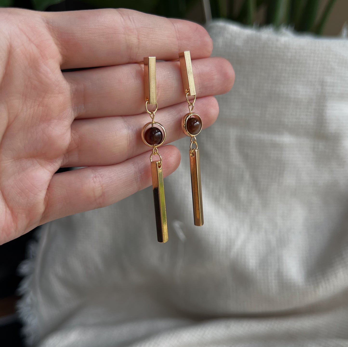 B-WARE ! AGNES - Ohrstecker