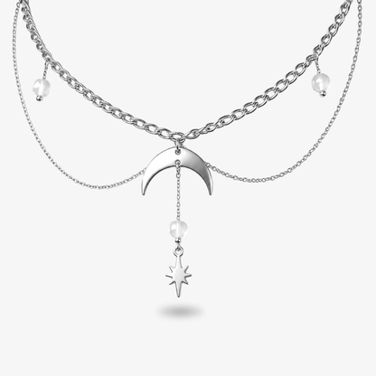 STELLA - Kette mit Mondstein